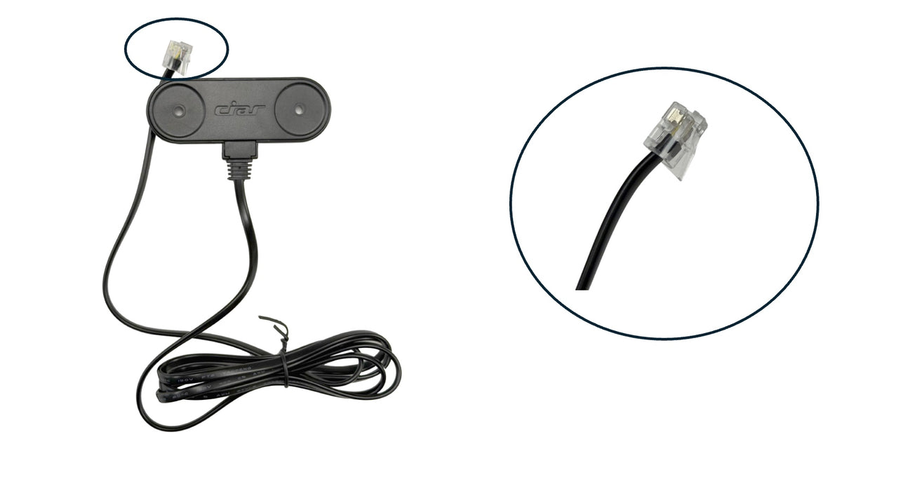 CIAR - Switch Model: N500041221 Hand Controller 2 Buttons Replacement Part for Electric Recliner