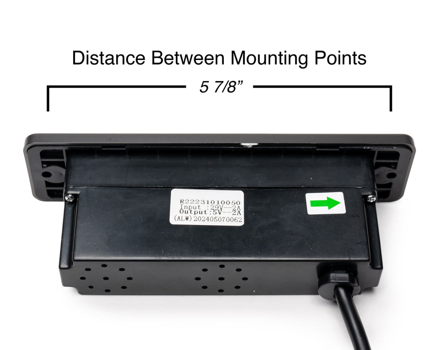 Modelo RMT: R22231010050 Interruptor, controlador manual, 5 botones, USB - Pieza de repuesto para sillón reclinable eléctrico - Igual que RMT 223300047 y CNDOER DL-091-D2-01