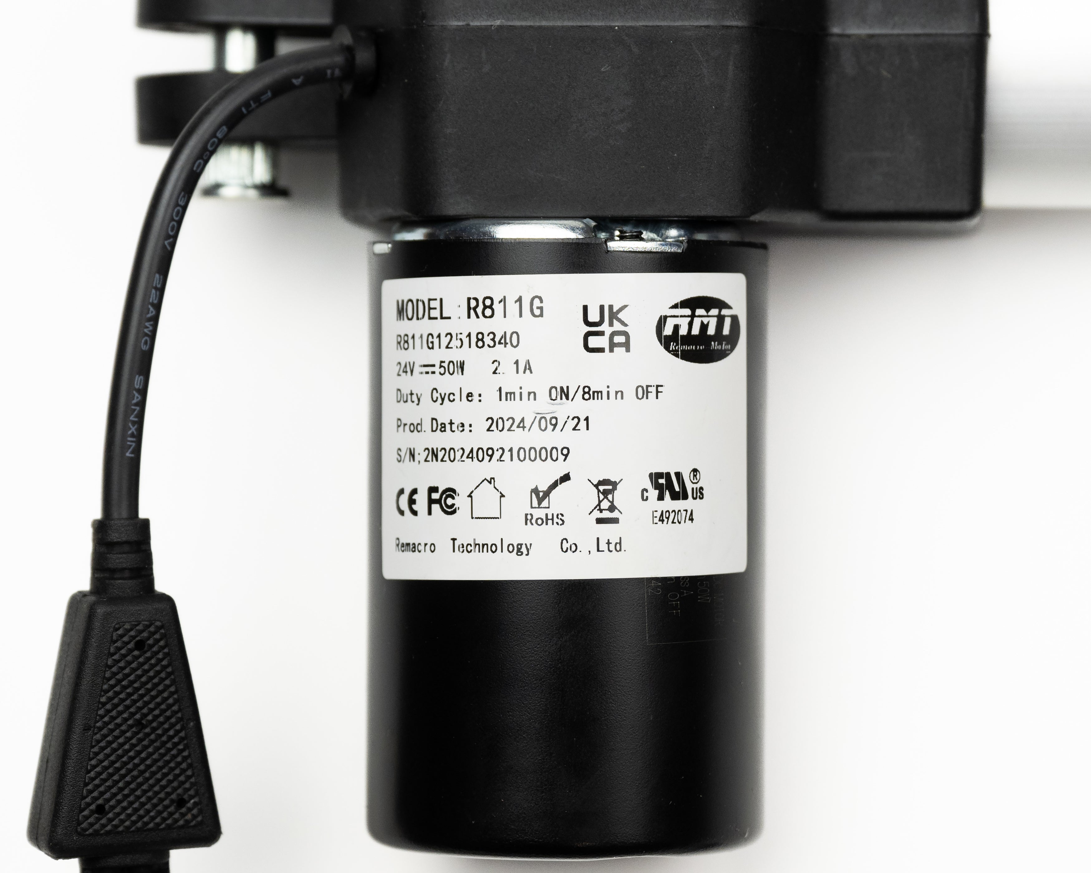 RMT - Motor Replacement Model: R811G12518340 Linear Actuator for Sofa ...