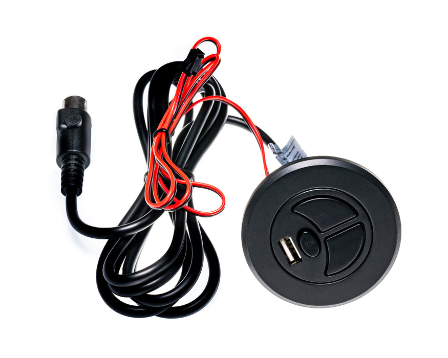 EMOMO Model: RemoP40LA Switch, Hand Controller, 3 Buttons, with USB - Replacement Part for Electric Recliner