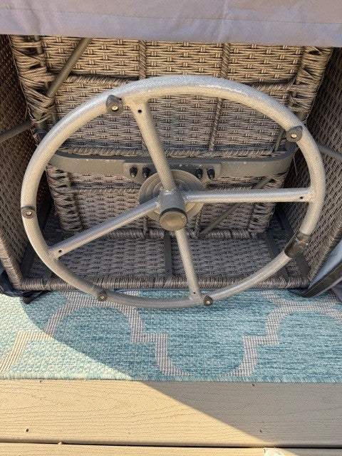 HANGZHOU Swivel Base Model: 12C057A-W-SV-2  for Outdoor chair