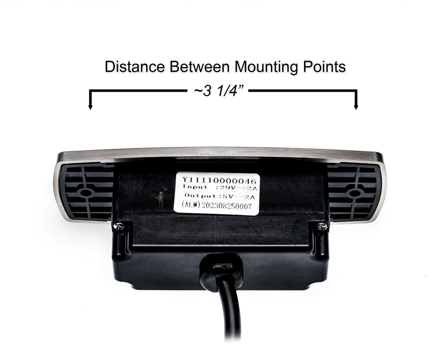 CENRO Model: Y11110000046 Switch, Hand Controller, 2 Buttons, with USB - Replacement Part for Electric Recliner