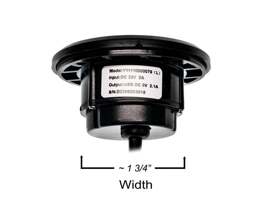 CENRO Model: Y11110000079 Switch, Hand Controller, 2 Buttons, with USB - Replacement Part for Electric Recliner