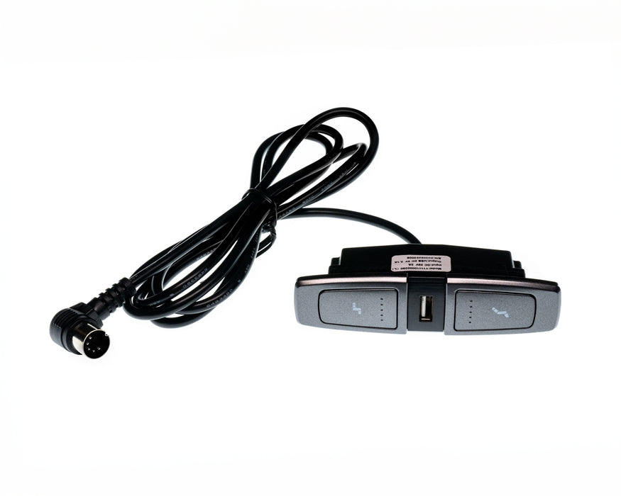 CENRO Model: Y11110000290 (L) Switch, Hand Controller, 2 Buttons, with USB - Replacement Part for Electric Recliner