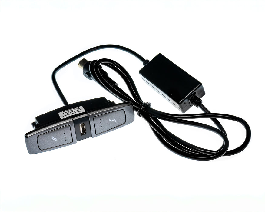 CENRO Model: Y11110000385 (L) Switch, Hand Controller, 2 Buttons, with USB - Replacement Part for Electric Recliner