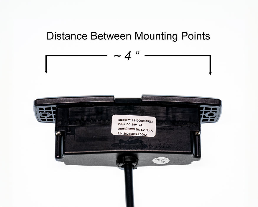 CENRO Model: Y11110000385 (L) Switch, Hand Controller, 2 Buttons, with USB - Replacement Part for Electric Recliner