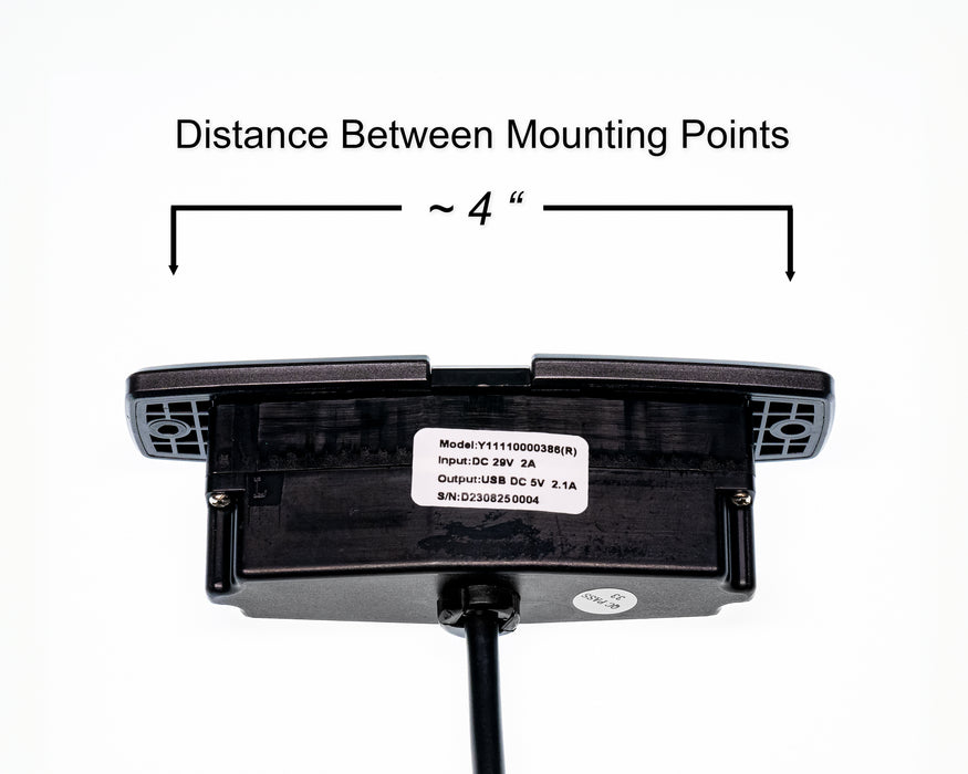 CENRO Model: Y11110000386 (R) Switch, Hand Controller, 2 Buttons, with USB - Replacement Part for Electric Recliner