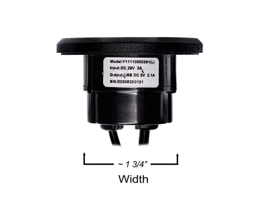 CENRO Model: Y11110000391 (L) Switch, Hand Controller, 2 Buttons, with USB - Replacement Part for Electric Recliner