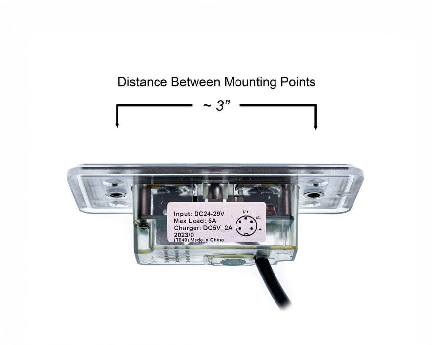 CENRO Model: Y11110000393 Switch, Hand Controller, 2 Buttons, with USB - Replacement Part for Electric Recliner