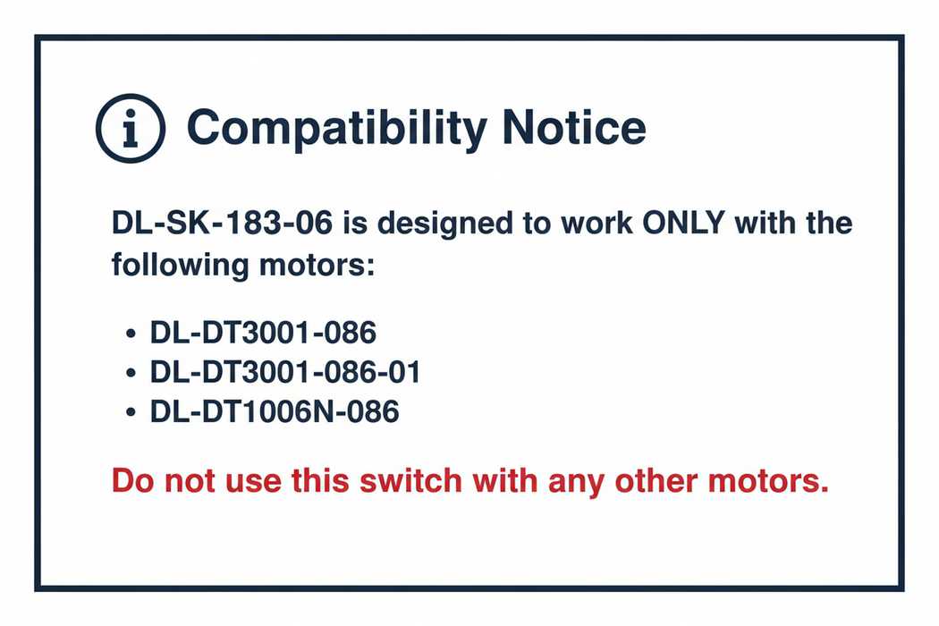 CNDOER Model: DL-SK-183-06 Switch, Hand Controller, 6 Buttons, with USB and USB C - Replacement Part for Electric Recliner(Compatible only with DL-DT3001-086 / 086-01 / DL-DT1006N-086 motors)